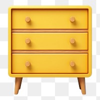 PNG Drawer furniture dresser white background. AI generated Image by rawpixel.