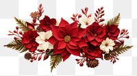 PNG Flower christmas plant transparent background. AI generated Image by rawpixel.