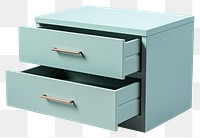 PNG Furniture drawer white background container. 