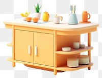 PNG Furniture kitchen table kitchen island. AI generated Image by rawpixel.