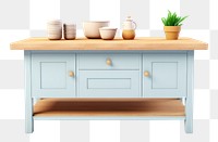 PNG Furniture sideboard cabinet kitchen. AI generated Image by rawpixel.