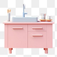 PNG Sink furniture sideboard dollhouse. 