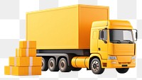 PNG Transportation vehicle truck white background. AI generated Image by rawpixel.