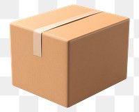 PNG Box cardboard shipping carton. 