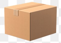 PNG Box cardboard shipping carton. 