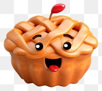 PNG Apple pie dessert cupcake food. AI generated Image by rawpixel.