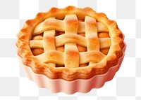 PNG Apple pie dessert food cake. AI generated Image by rawpixel.