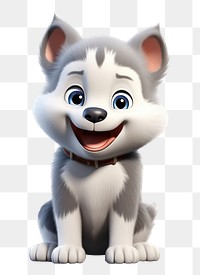 PNG Cartoon mammal animal white. 