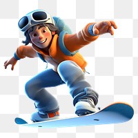 PNG Snow snowboarding sports white background. 