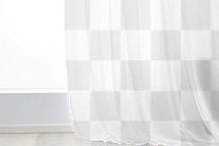 Window curtain png transparent mockup