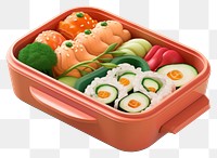 PNG Box bento lunch food. AI generated Image by rawpixel.