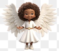 PNG Angel white cute toy. 