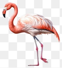 PNG Flamingo animal bird transparent background. 