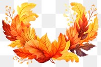 PNG Leaf pattern autumn plant transparent background