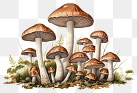 PNG Mushroom fungus agaric plant transparent background