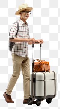 PNG Suitcase luggage travel adult. 