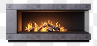 PNG Fireplace hearth architecture furniture. AI generated Image by rawpixel.