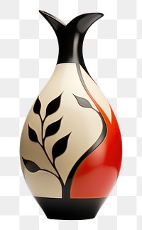 PNG Vase bottle white background container. 