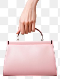 PNG Handbag holding purse accessories transparent background