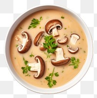 PNG Bowl plate food soup transparent background