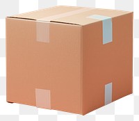 PNG Cardboard box carton delivering transparent background