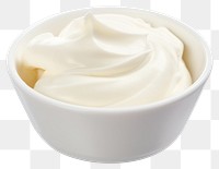 PNG Mascarpone dessert cream white. AI generated Image by rawpixel.