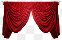 PNG  Curtain red white background architecture