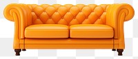 PNG  Furniture armchair sofa white background. AI generated Image by rawpixel.