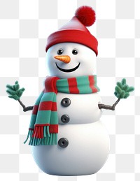 PNG Snowman winter anthropomorphic representation