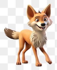 PNG Cartoon mammal animal fox. 