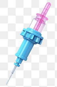 PNG Medical syringe white background screwdriver injection. AI generated Image by rawpixel.