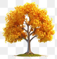 PNG Tree autumn plant art. AI generated Image by rawpixel.