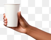 PNG Hand holdind cup coffee finger drink. AI generated Image by rawpixel.