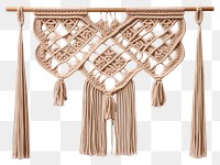 PNG Macrame lace art creativity. AI generated Image by rawpixel.