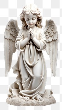 PNG Angel statue white 