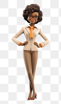 PNG Cartoon female adult doll. AI generated Image by rawpixel.