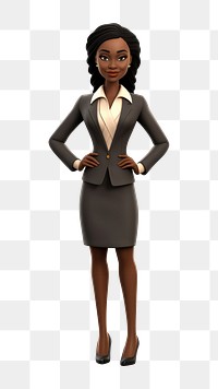 PNG Cartoon female adult white background. AI generated Image by rawpixel.