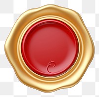 PNG Gold  refreshment wax seal. 