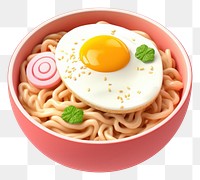PNG Noodle ramen food meal. AI generated Image by rawpixel.