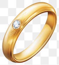 PNG Gold ring jewelry diamond  