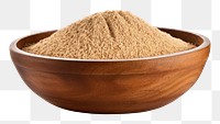 PNG Powder food bowl ingredient. 