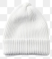 PNG Beanie winter white white background. AI generated Image by rawpixel.