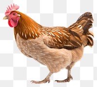 PNG Chicken poultry animal bird. 