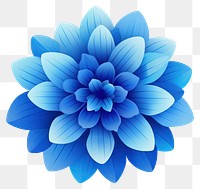 PNG Blue Flower flower dahlia plant. 