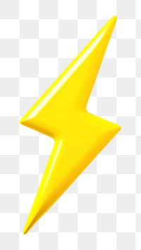 PNG Yellow lightning electricity weaponry. AI generated Image by rawpixel.