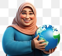 PNG Portrait smiling cartoon planet. 