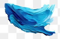 PNG Azure paint splattered.