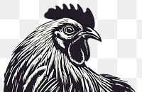 PNG Chicken poultry animal black. AI generated Image by rawpixel.