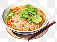 PNG Bowl plate food soup. AI generated Image by rawpixel.
