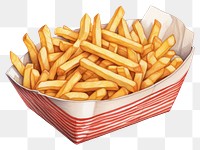 PNG Fried fries food  